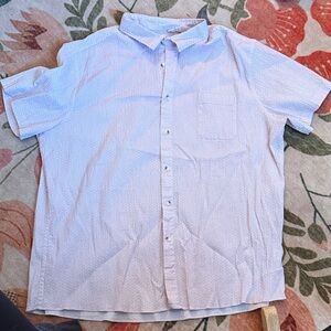 Casual Light Blue Button-Down Shirt for Men